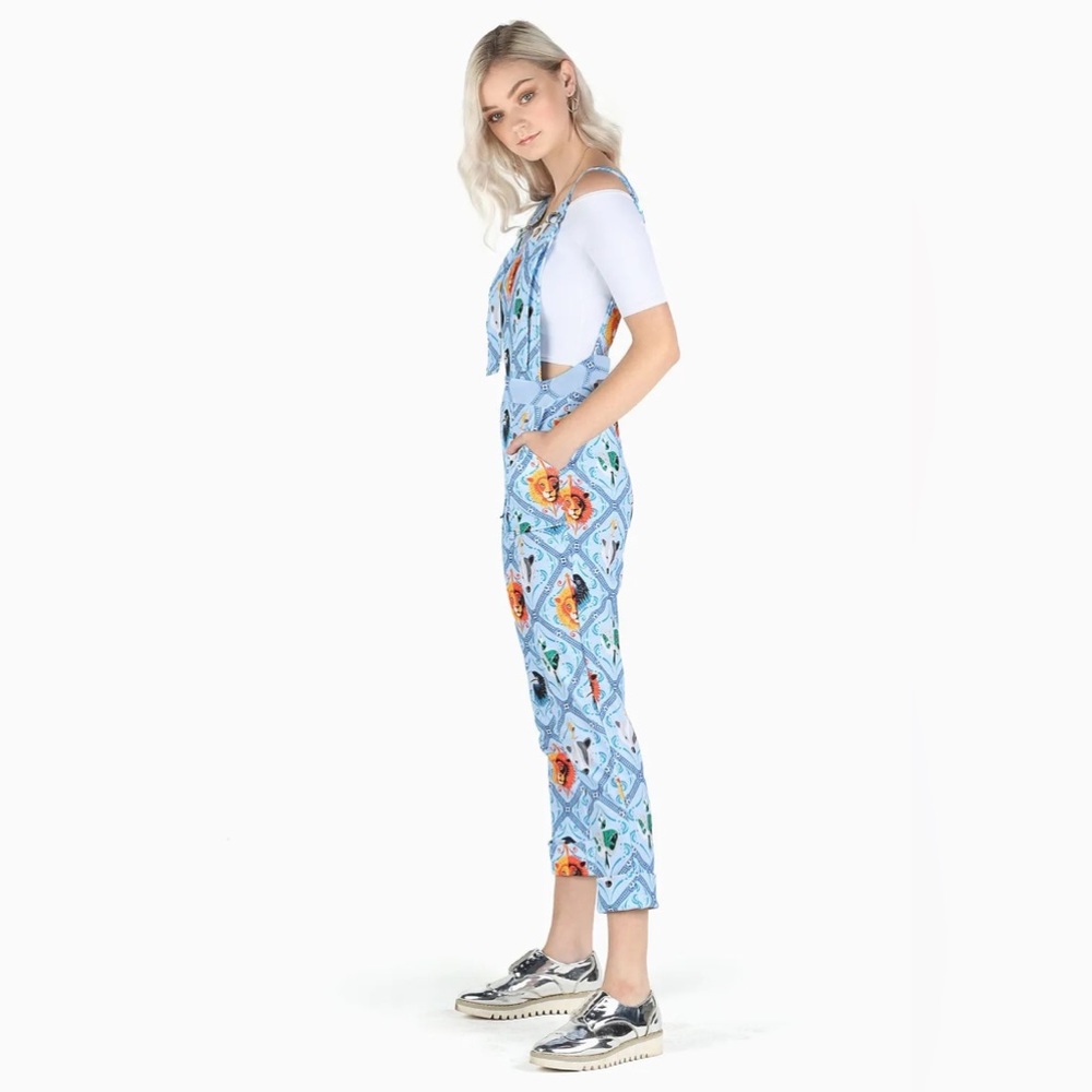 Blackmilk Harry Potter Hogwarts Mascot House Overalls